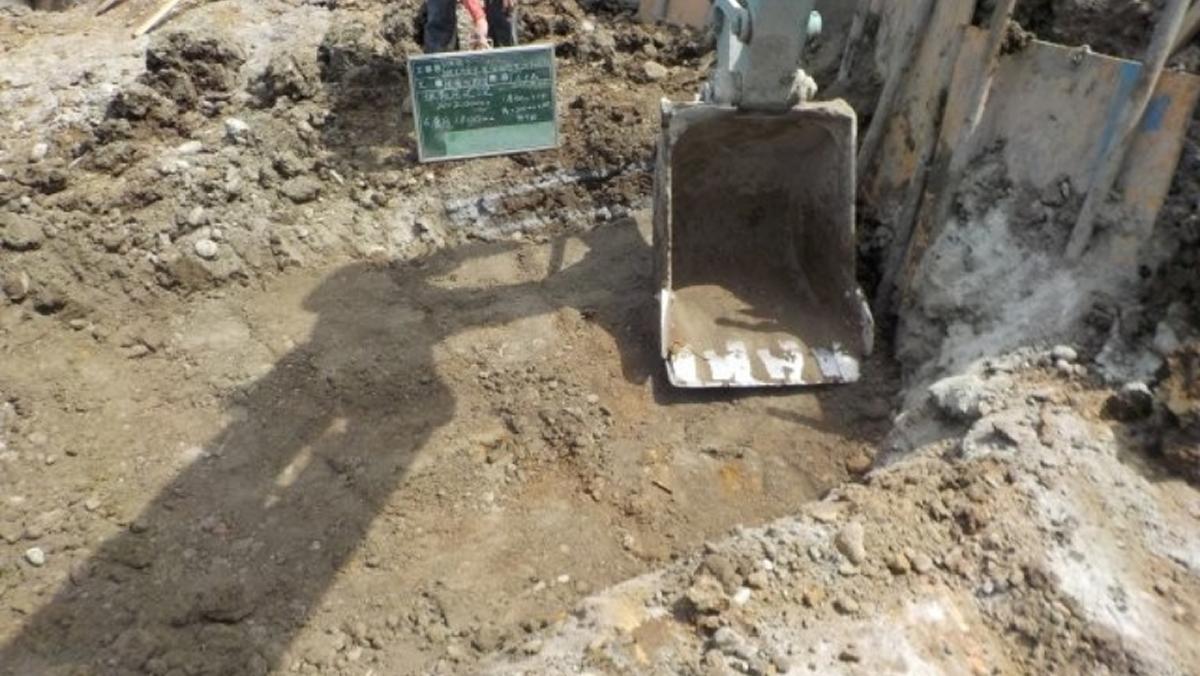 浅層混合処理の様子